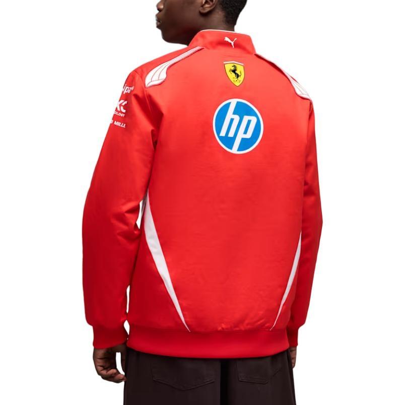 PUMA Scuderia Ferrari Replica Driver's Bomber Jacket 'PUMA Red' Men's 713817-01