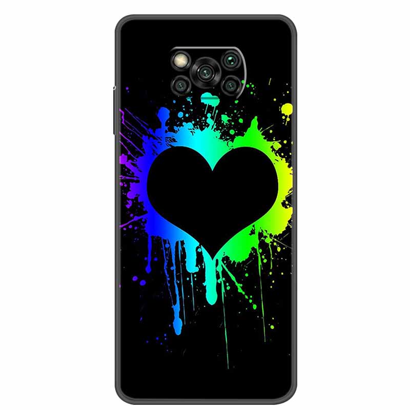 For Poco X3 Pro Case Cool Silicone TPU Soft Print Phone Cover For Xiaomi Poco X3 NFC Case Funda Pocophone X3 Pro PocoX3 Pro Capa