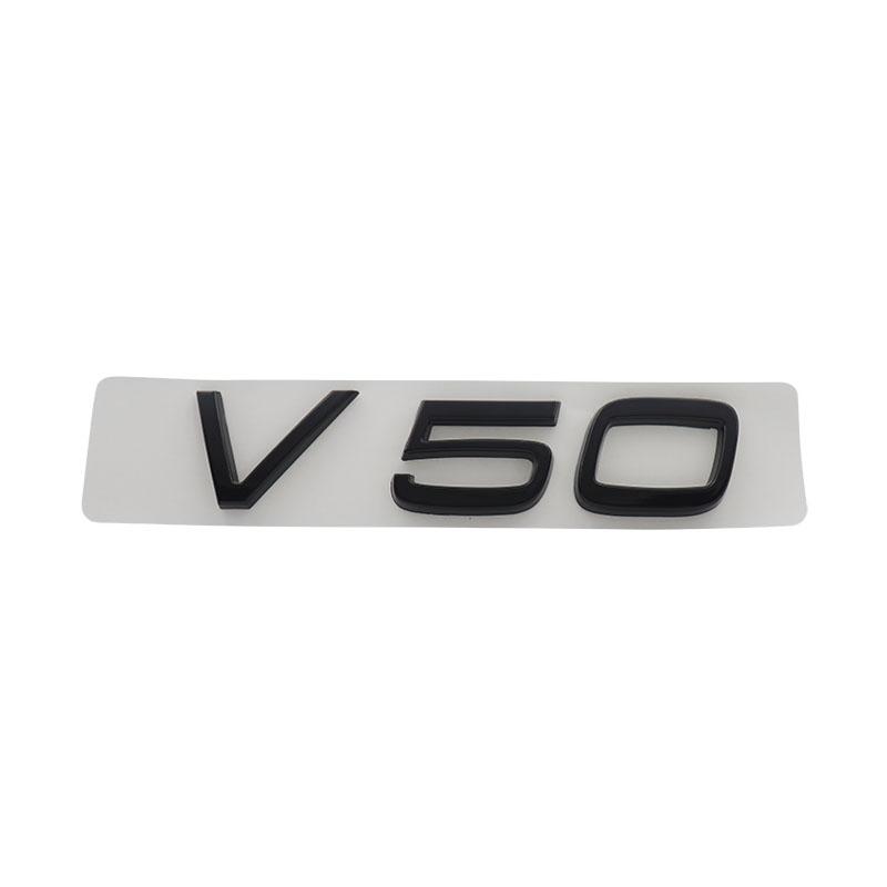 Lettere 3D Premium V40 V50 per Svezia SUV Off Road auto Cofano Parafango baule Coda Posteriore Decalcomania Emblema Badge Adesivo