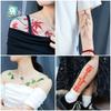 Ricalon Halloween Vein & Lightning Flame Tattoo Stickers, Waterproof & Sweatproof