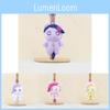 Adorable Cartoon Pony Plush Toy Keychain Soft Stuffed Animal Doll In Various Colors