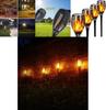 Charming 12 Led Solar Flame Torch Light For Stunning Backyard And Patio Illumination