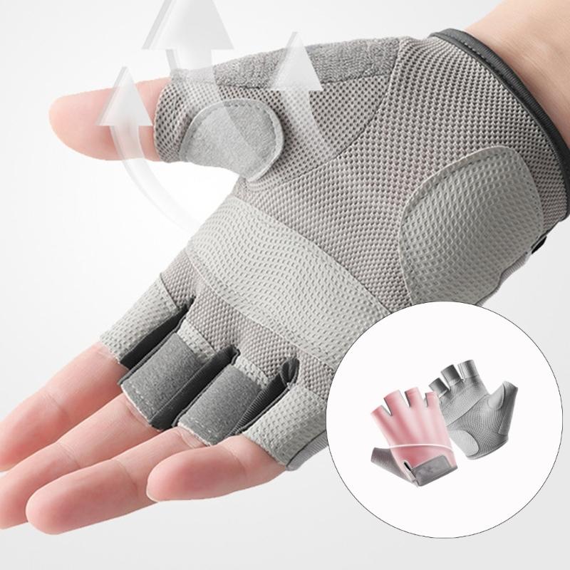 Cycling Half Finger Gloves Nonslip Grip Technology Quick Drying Light weight Gloves for Professional Cyclists