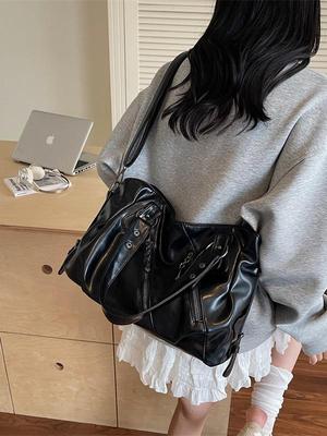 Autumn 2025 Women's Elegant Large Tote Bag - Versatile, Fashionable & Spacious