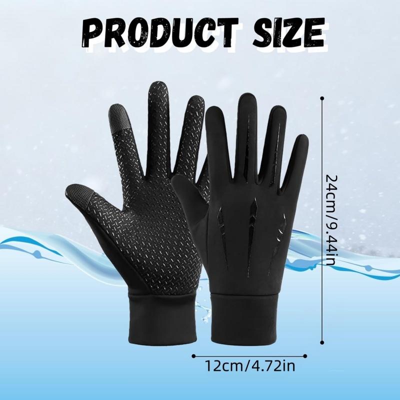 Winter Warm Gloves Thermal Windproof Cycling Anti-slip Ski TouchScren Waterproof