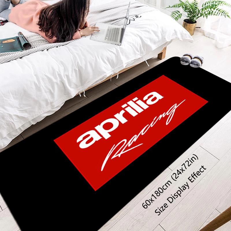 Floor Mat Non-slip Foot Rug Italy Aprilias Racing Motorcycles Hallway Carpet Kitchen Water Absorbed Rugs Bedside Mats Home Decor
