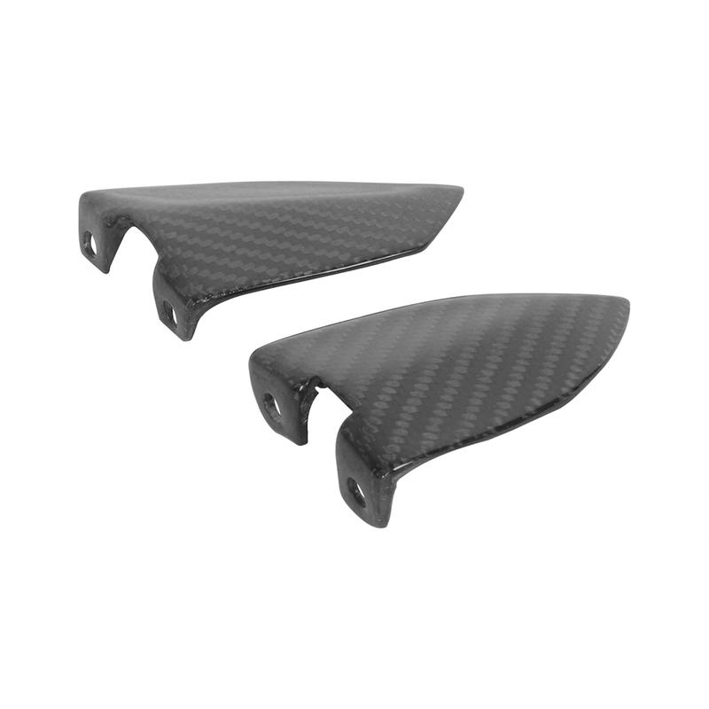 For Ducati 749 999 2003 2004 2005 2006 100% Carbon Fiber Heel Plates Driver Heel Guard Plate Motorcycle Modification Rearset