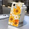 Colorful flowers For iPhone 16 15 14 13 12 11 Pro Max XS XR 16 14 Plus Phone Case Bumber Cover 16E