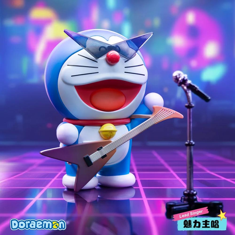 52toys Doraemon Concert Series Blind Box - Fashion Doll Ornament Collectible Hand Toy Gift For Trendy Collectors