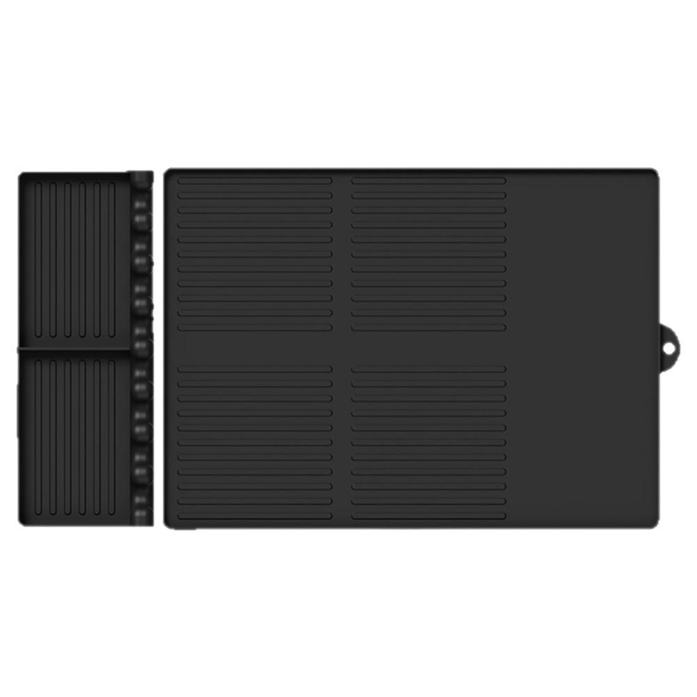 

Декоративный дизайн Коврик для барбекю Теплоизоляционный коврик Силиконовый коврик Black-A