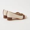 WELLFIT Low Heel Flat Made in 114135100013 [Diana] Shoes, Japan, White, Ivory, 24.5cm,