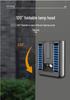 Outdoor Solar LED Wall Floodlight with Sensor - Waterproof Courtyard Lighting
