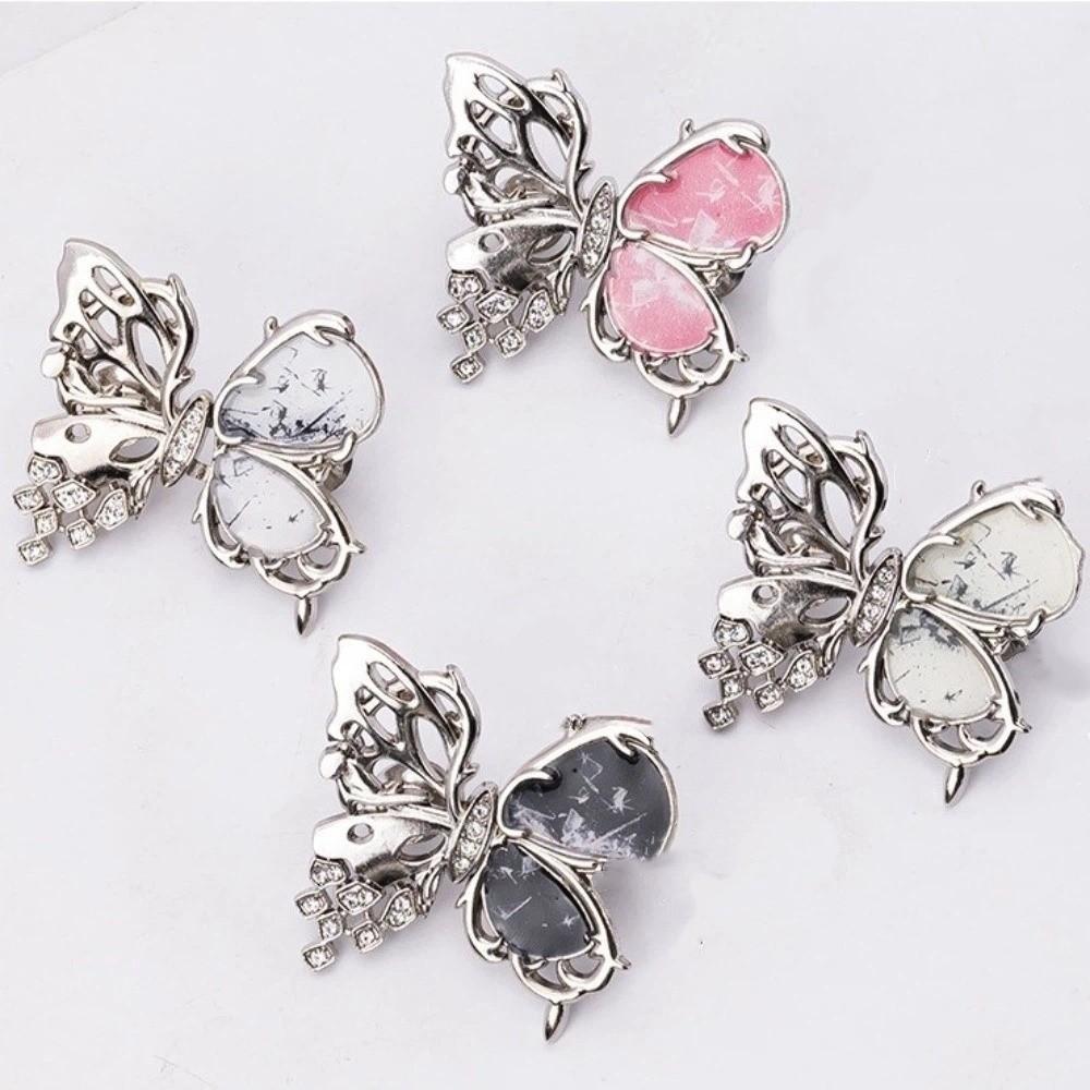 Adjustable Butterfly Waist Tightener Metal Button Tightener Nonsewing Waist Tightening Clip Pants