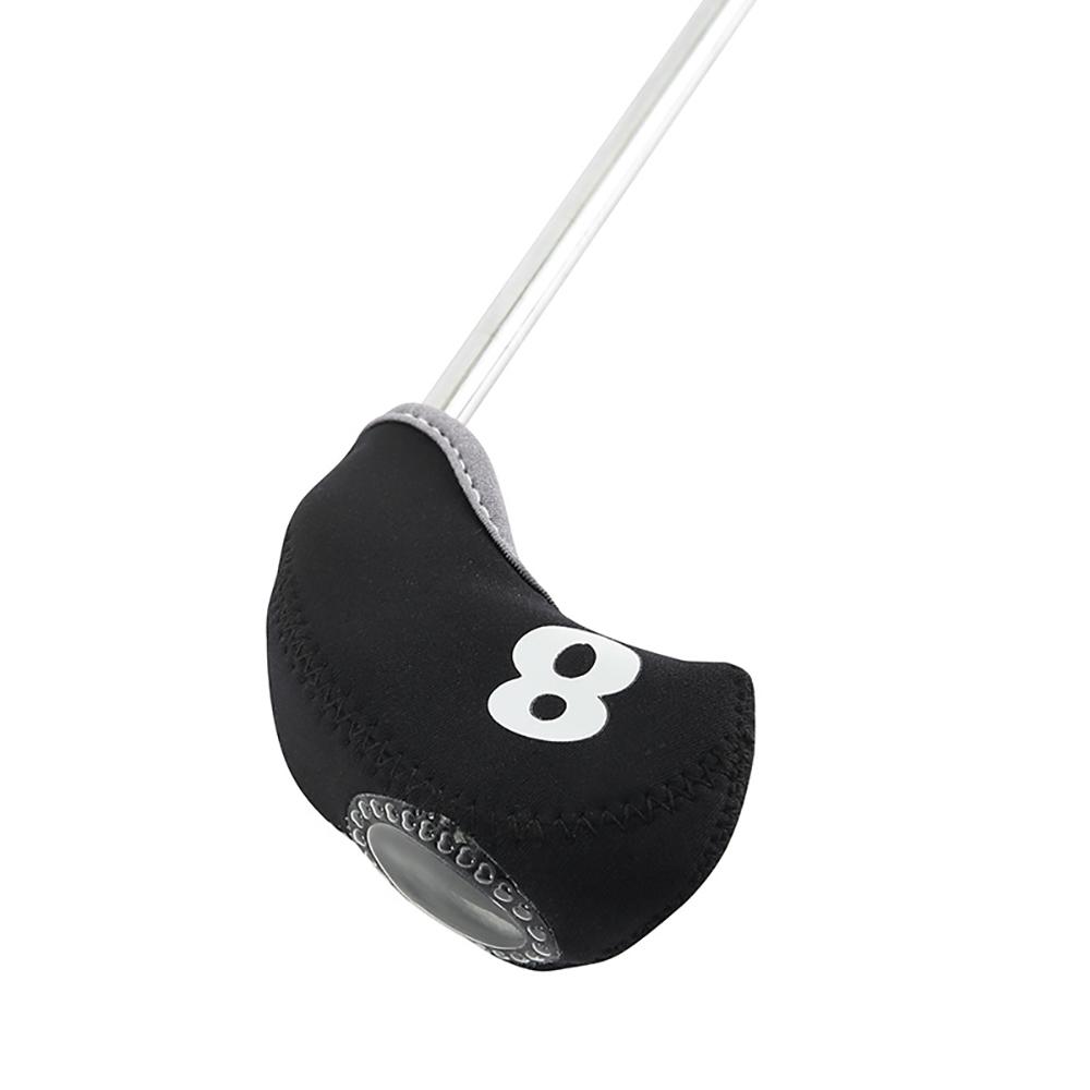 11Pcs Golf Club Covers RH For Callaway Iron Headcovers Black 3-LW Protector New