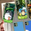 Cute T-Totoroes Phone Case For iPhone 16 15 14 Plus 15 13 12 11 Pro Max X XS MAX Matte Cover