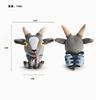 Goat Simulator Plush Toy Gray Goat Tongue Out Stuffed Doll Soft Game Peripheral Backpack Kids Birthday Holiday Gift