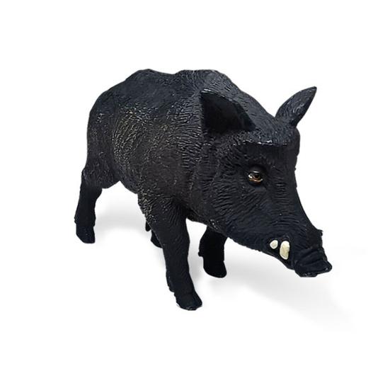Wild Boar Figurine Lovely Creative Vivid Wild Animal Wild Boar Model for Decoration