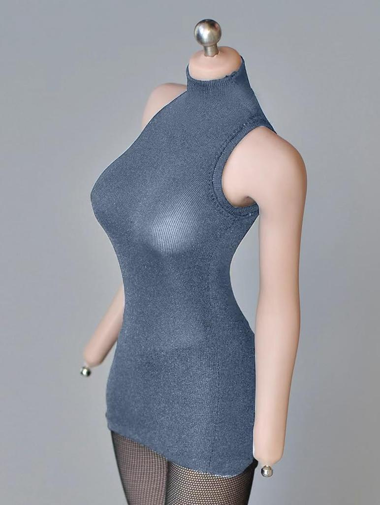 1/6 OL, Secretary Skirt, Overalls, Sexy Slim Suit, Sexy Jumpsuit, 1/6 Dress, Tight Skirt (body, Head, Shoes, Etc. Not Included) Gray