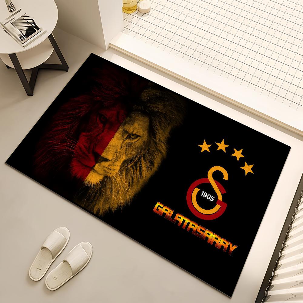 Sport Club G-Galatasaray Small Carpet Bedside Kitchen Bath Living Home House Bedroom Floor Mat Doormat Rug Decoration
