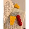 1pc household cute magnetic bottle opener Tomatoes on sticks cheese refrigerator sticker decorative bottle opener1