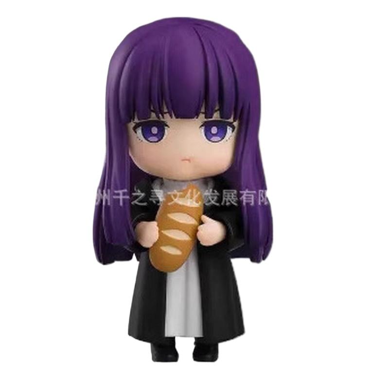 Neu #2368 Frieren Frieren Jenseits des Reiseendes Chibi Stil Gesicht tauschbar Anime Actionfigur Spielzeug Für Anime Fans