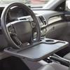 Folding Car Cup Holder with Desk – Portable Drink & Laptop Tray for Steering Wheel, Ideal for Coffee, Eating & Mobile Work