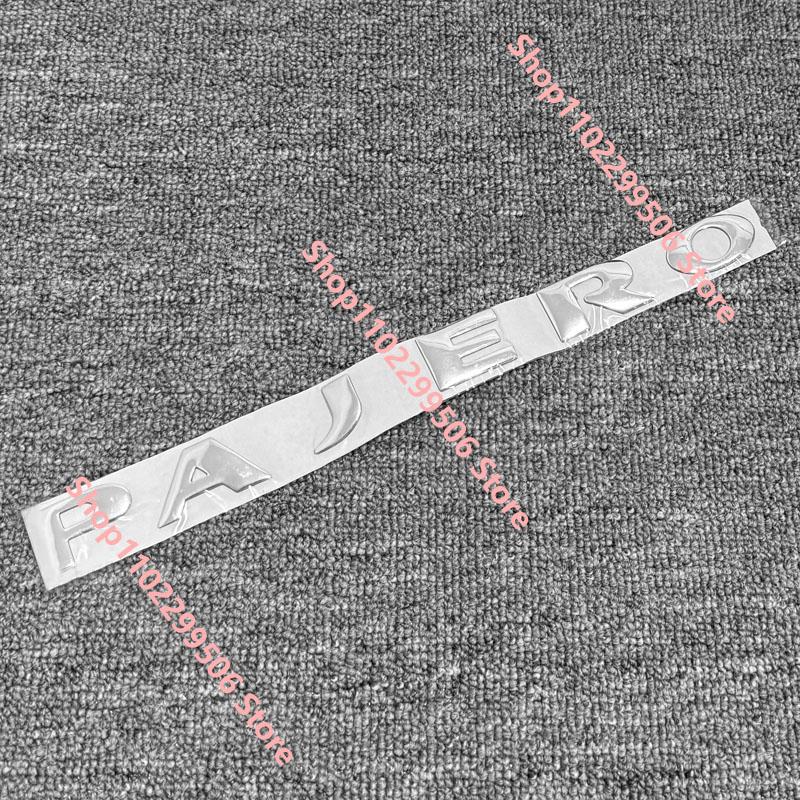 1 Piece Sticker 3D for Pajero Gls V90 Emblem for Montero V80 3.8 V6 Badge for Shogun V70 Tire Letters V60 Glx Gold or Silver