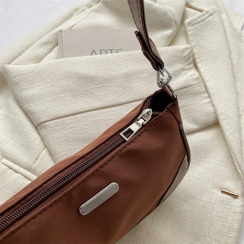 This Year's Popular Fashion Solid Color Shoulder Underarm Bag Women's 2025 New Texture Versatile Ins Messenger Bag Women's Bag