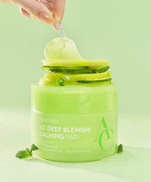 Dewytree AC Deep Spot Soothing Blemish Pad (80 Sheets Main + 90 Sheets Refill, Total 170)