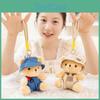 In Bear The Clothes Plush Toy With Hanging Loop Girls Gift School Bag Accessory