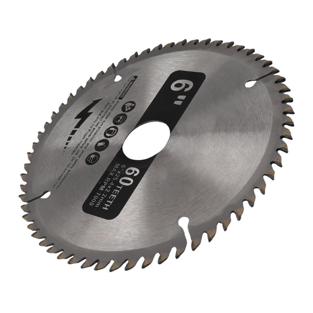 25.4mm Arbor Circular Saw Blade 6 Inch (148mm) Wood Saw Blade Carbide Saw Blade Plastic Cutting