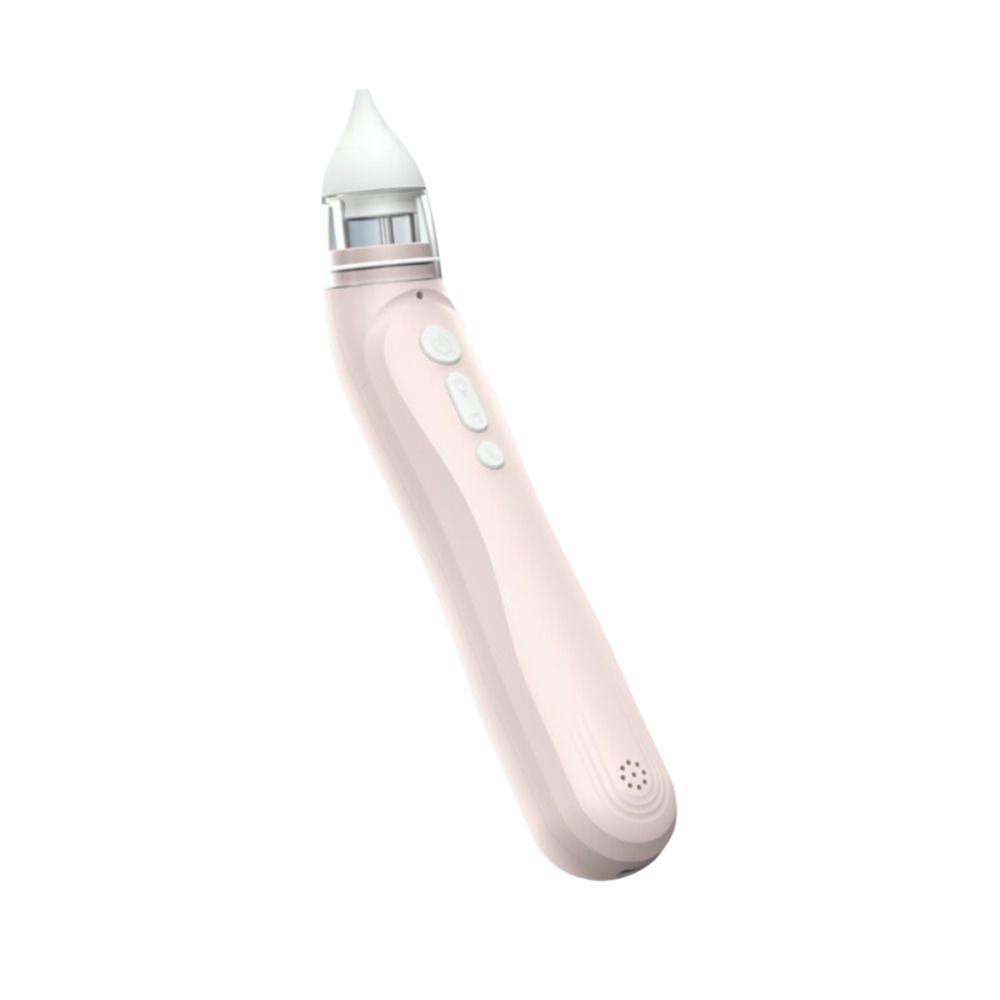 

Electric Earwax Removal Device Cleans Snot Nasal Aspirator Infant Care рожевий