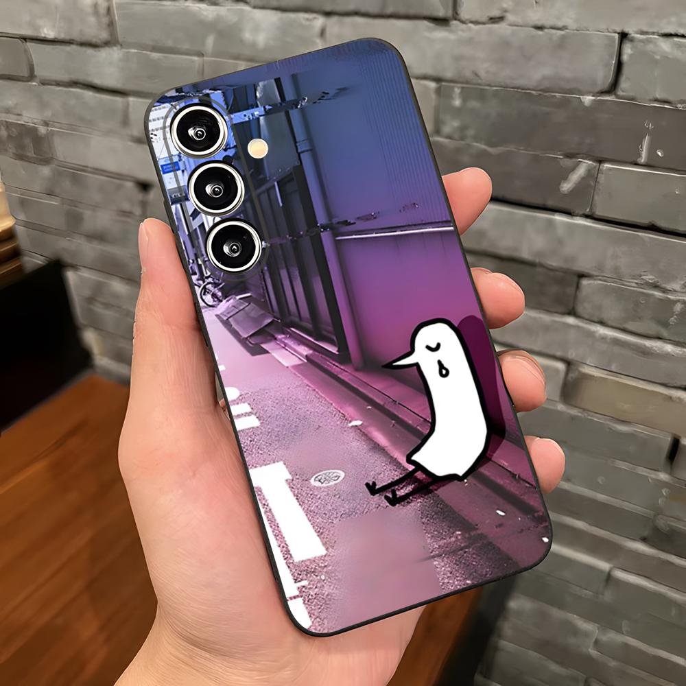 

Goodnight P-Punpun Phone Case For Samsung S26 S25 Plus S20 S20 Plus S22 Ultra S23 FE S21 Plus S21 Ultra Soft Cover Samsung S21 Plus