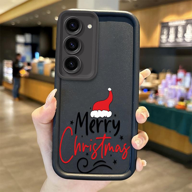 Christmas Pattern Phone Case For Samsung Galaxy A35 A34 A33 A32 5G A31 A30 A24 A23 A22 A16 A12 A06 A03 M55 Soft Shockproof Cover