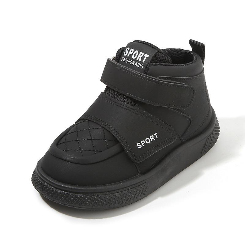 Children’s Sneakers, Spring Style, Boys’ Casual Skate Shoes, High-Top Girls’ Chunky Shoes, Soft-Soled Baby Flats