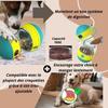 Jouet interactif pour Chien Distributeur de croquettes,Balle Interactive Chien,Jouet Intelligent,Jeu Indestructible,Jouet Occupation