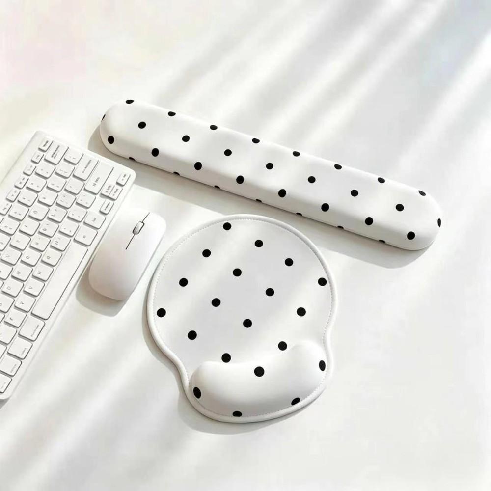 Memory Foam Keyboard Wrist Rest Non Slip Base Wrist Rest Support  for Workspaces