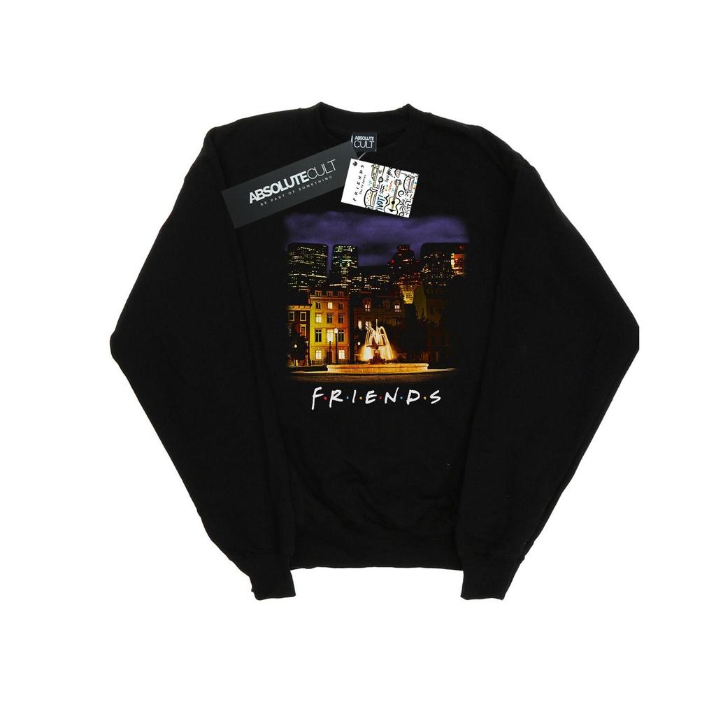Friends Mens Nightime Fountain Sweatshirt
