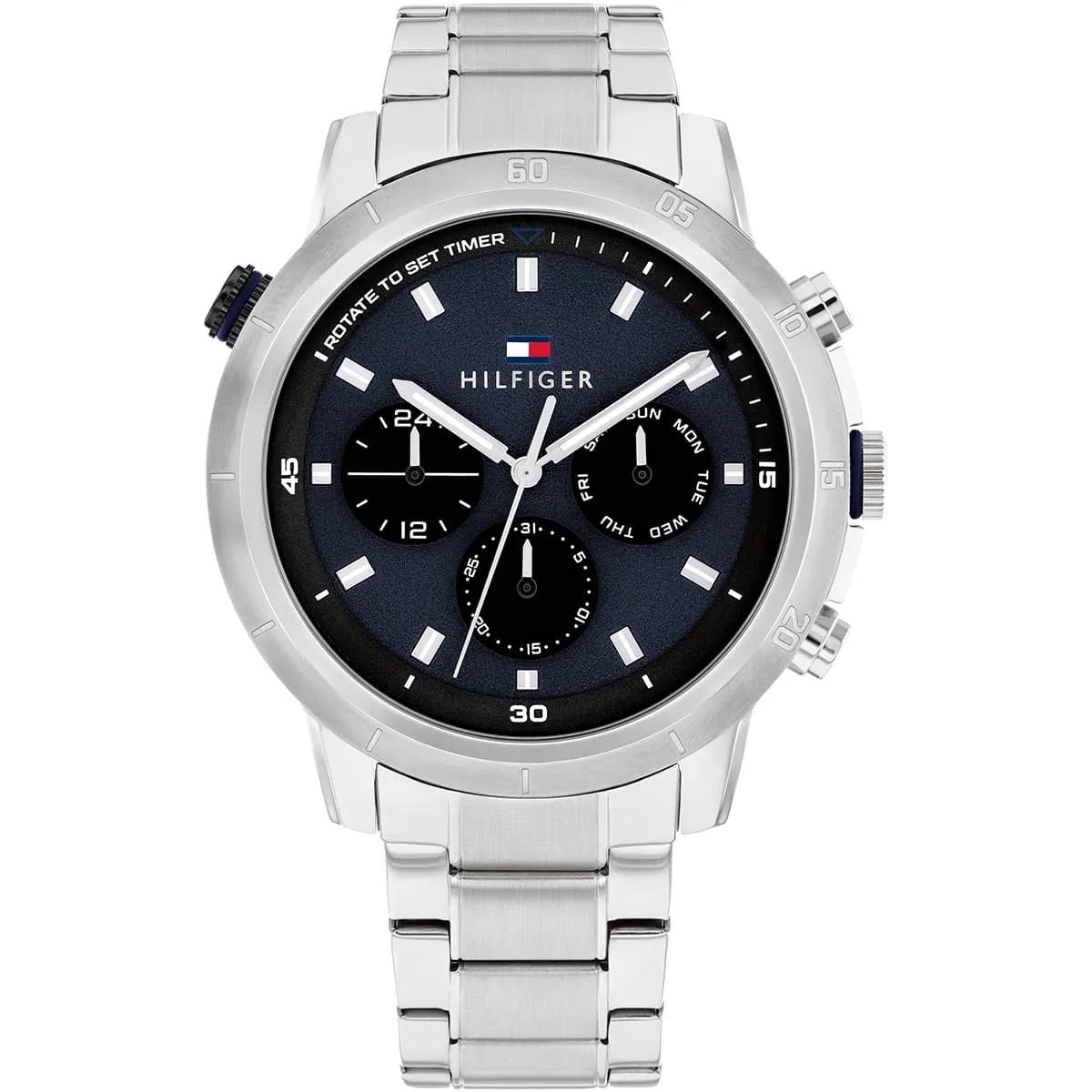 Tommy Hilfiger 1792104 Black Quartz Men s Watch чёрный