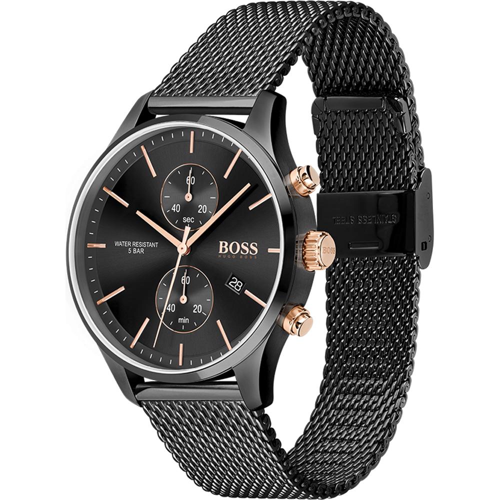 BOSS Associate Black Metal Men's Quartz Watch 1513811