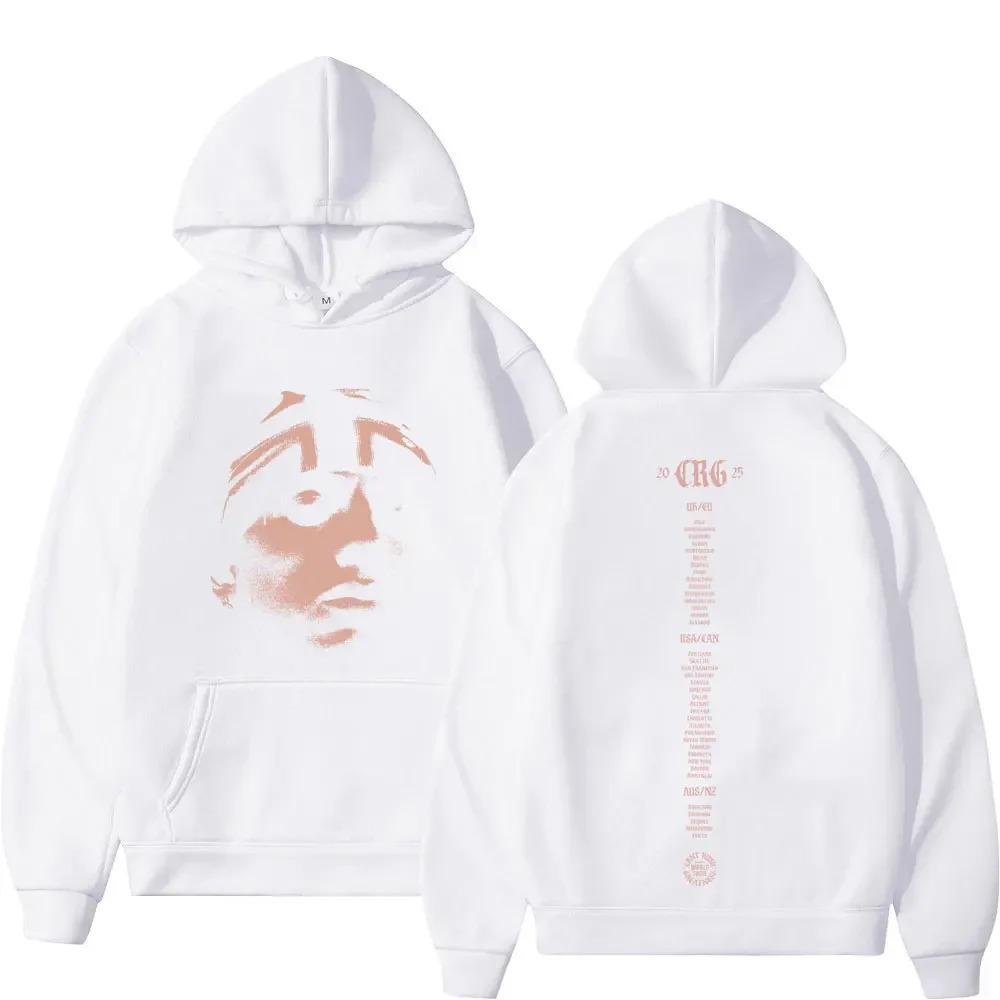 Central Cee Can Can RUSH GREATNESS Tour Graphic Women Men Hoodie Long-sleeved Hip-hop Top Streetwear Oversized Pullover Tracksuit Female Male Clothing