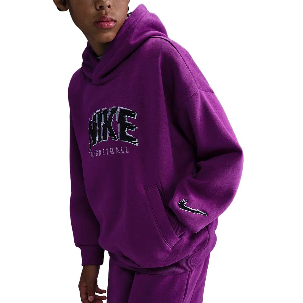 Nike Glitch Culture Of Basketball Fleece Pullover Hoodie Kids hoodies HV0508-505