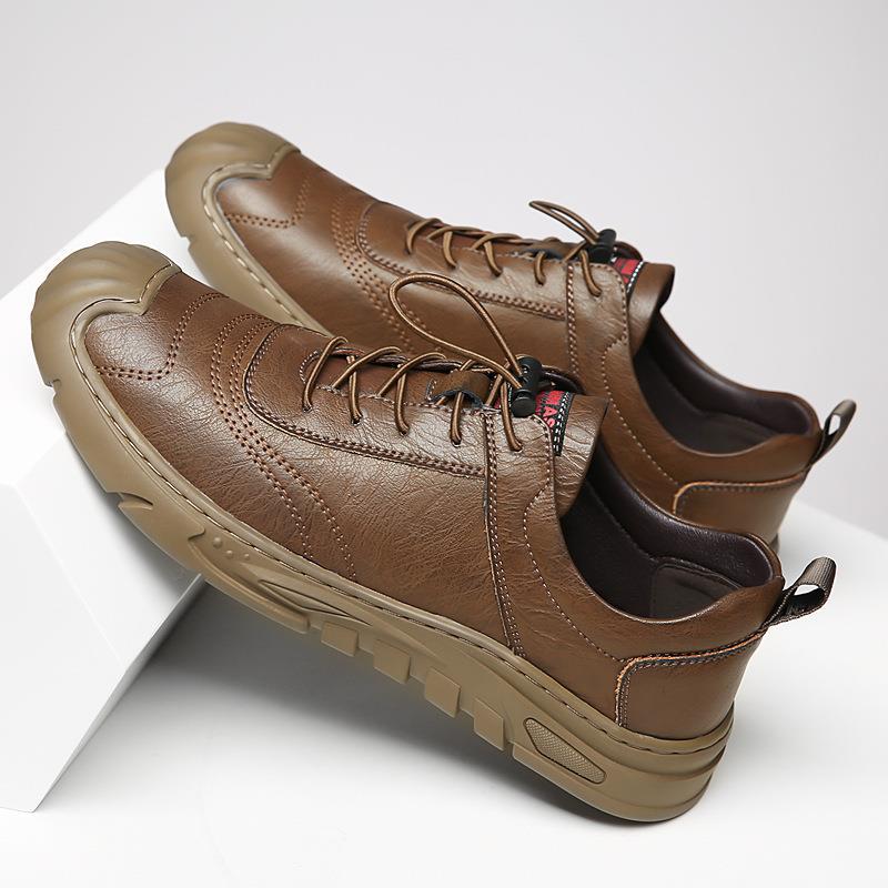 

Men s shoes summer 2025 new outdoor hiking shoes men s casual handmade travel shoes soft-soled breathable hiking shoes men 44