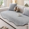 Funda Sofas Carpet Sofa Covers Mat Sectional Couch Furry Non Slip Chenille Sofa Slipcover Irregularity Cushion Carpet