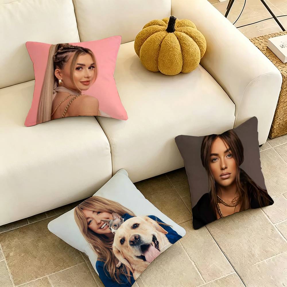 Mari KKraimbreryY Singer Square DoubleSided printed Pillow Case Bedroom Bedside Pillow Sofa Cushion Cover Gift
