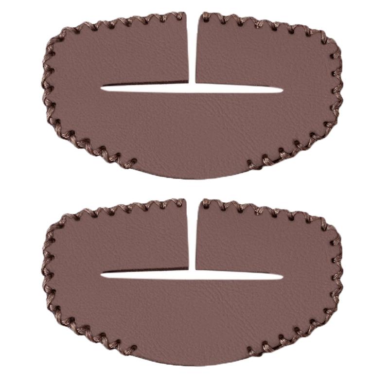 1PC Car Seatbelt Buckle Protective Cover PU Leather Anti-collision Anti-scratch Protective Cover Interior Modification Supplies