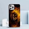 Lion Alpha Male Cub Soft Cover for iPhone 16 17 Air 15 14 Pro Max 16E Phone Case 13 Mini 12 11 7 SE 8 Print Pattern Fit Cases 16