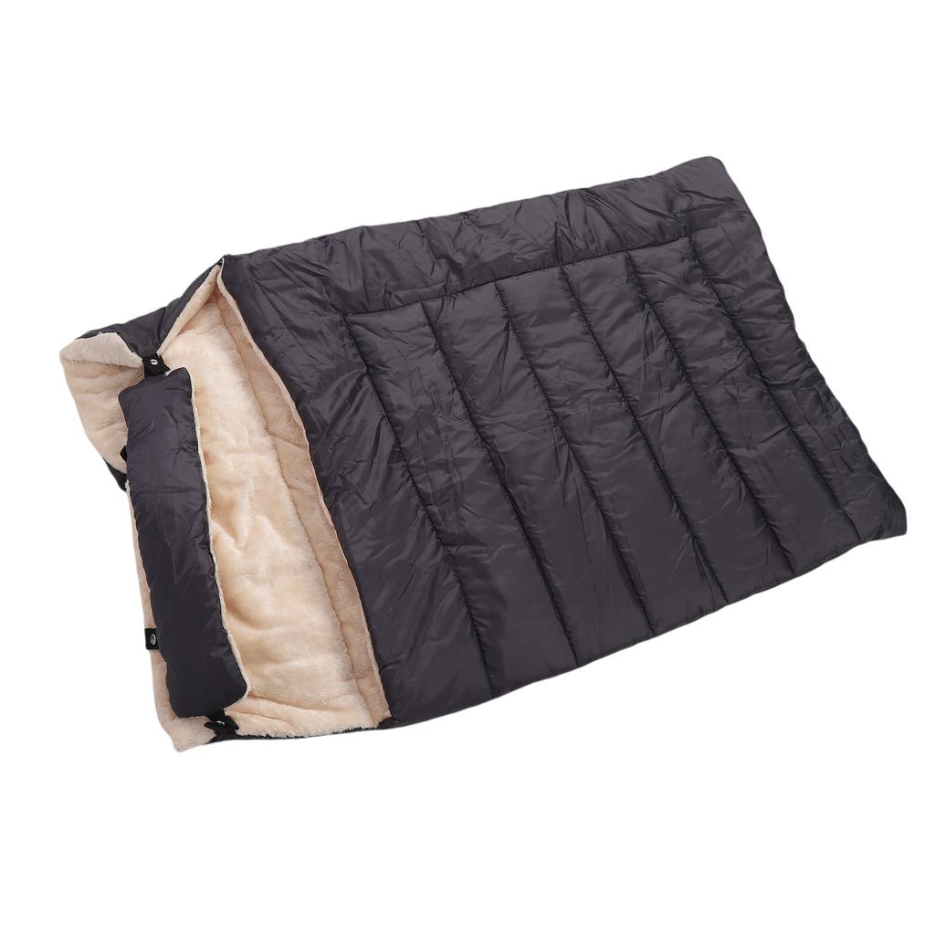 Warm Dog Sleeping Bag Rainproof Packable Portable Outdoor Dog Bed with Pillow for Indoor Outdoor Camping Hiking Backpacking