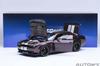 AUTOart Dodge Challenger SRT Jailbreak 2022 Stripe Finished Model 71762 1/18 (Metallic Purple/Silver [HELLRAISIN])