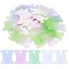 50Pcs Plastic Floss Bobbins Thread Winder, Embroidery Thread Organiser for DIY Embroidery Sewing Thread Storage